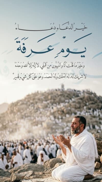 قالب Design Day of Arafah, download and edit for free من أندلسي
