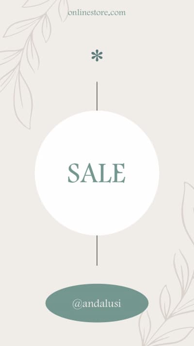 قالب Design Sale, download and edit for free من أندلسي