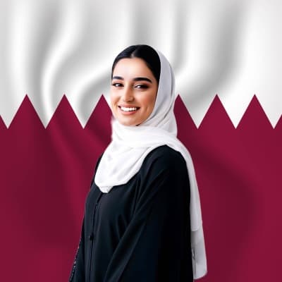 قالب Design Qatar Day, Profile, download and edit for free من أندلسي