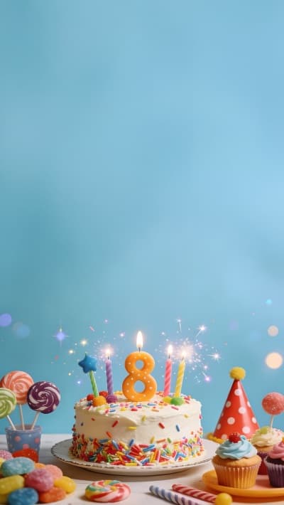 قالب Birthday Design, download and edit for free من أندلسي