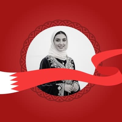 قالب Design Bahrain Day, Profile, download and edit for free من أندلسي