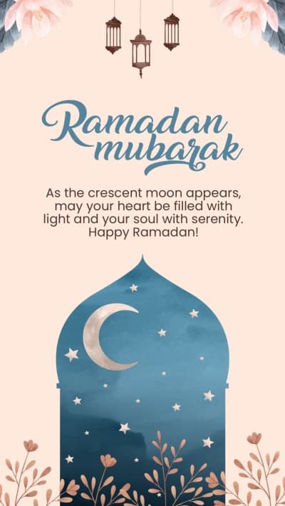 قالب Ramadan Design, English template, download and edit for free من أندلسي