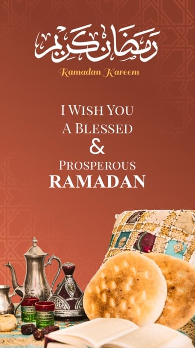 قالب Design Ramadan Greeting, download and edit for free من أندلسي