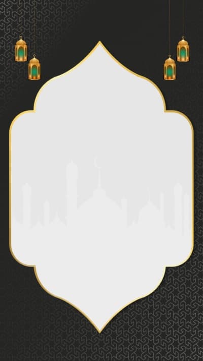 قالب Design Ramadan Card, download and edit for free من أندلسي