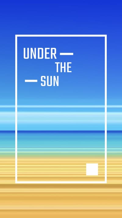 قالب Design Under the Sun, download and edit for free من أندلسي