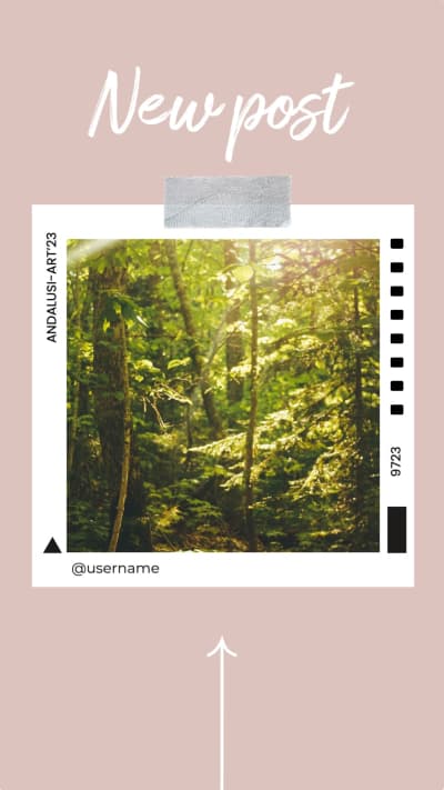قالب Nature Photo Design, download and edit for free من أندلسي