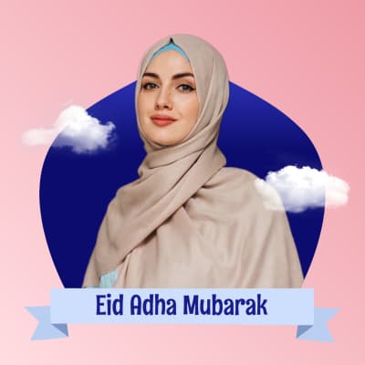 قالب Eid al-Adha Design, Profile, download and edit for free من أندلسي