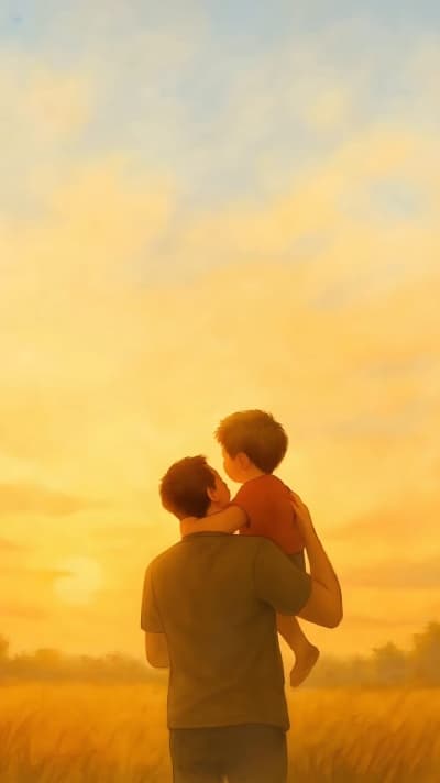 قالب Father's Day Design, download and edit for free من أندلسي