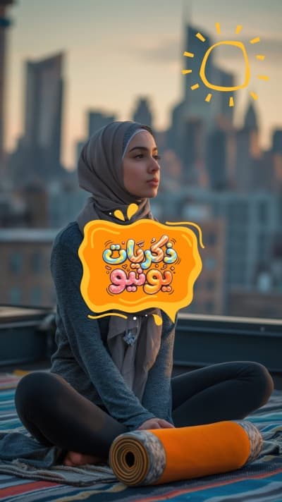 قالب تصميم ذكريات يونيه, للتحميل والتعديل مجاناً من أندلسي