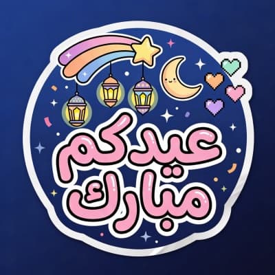 قالب Eid al-Fitr Design, download and edit for free من أندلسي