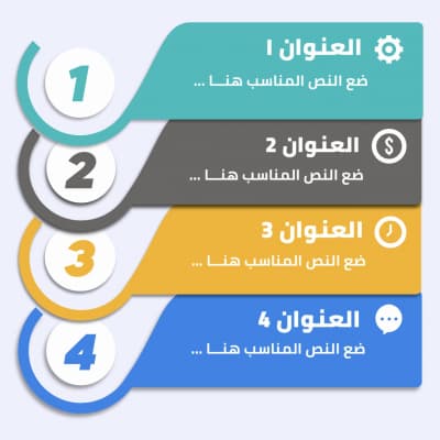 قالب Attractive Infographic Design, download and edit for free من أندلسي