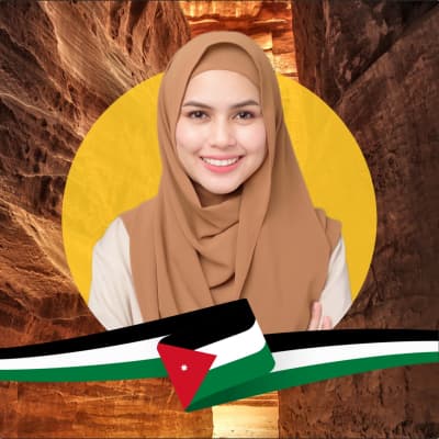 قالب Jordanian Day Design, Profile, download and edit for free من أندلسي
