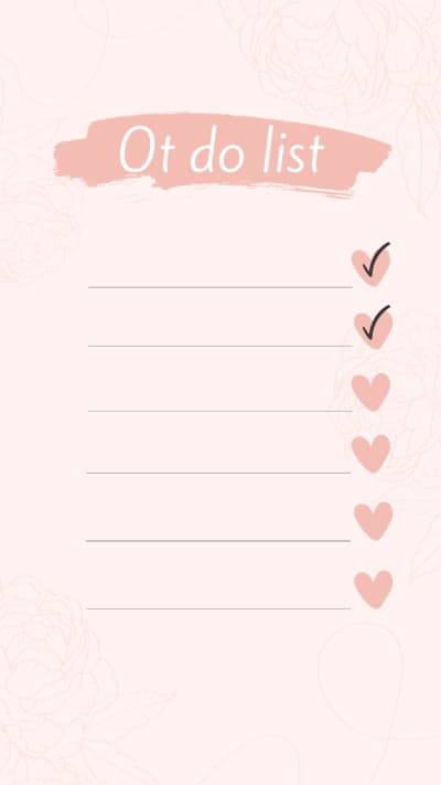 قالب Design To-Do List, download and edit for free من أندلسي