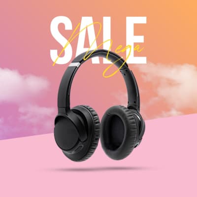 قالب Headphone Design, download and edit for free من أندلسي