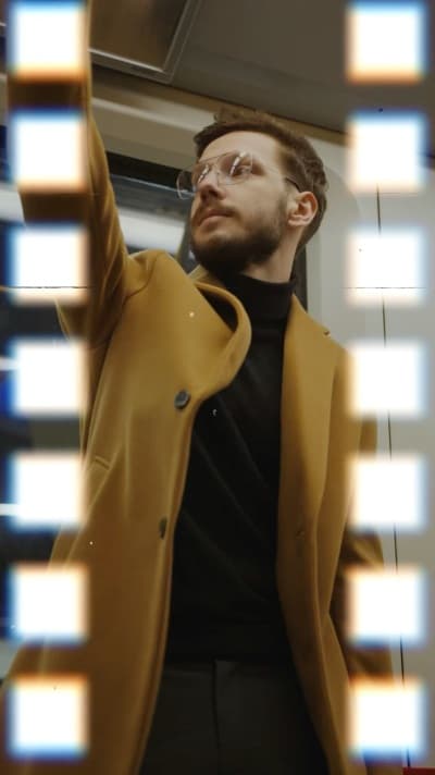 قالب Design for a Stylish Man in a Coat, download and edit for free من أندلسي