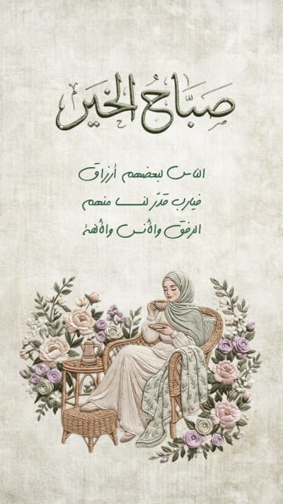 قالب تصميم صباح الخير، تحميل وتعديل مجاناً من أندلسي