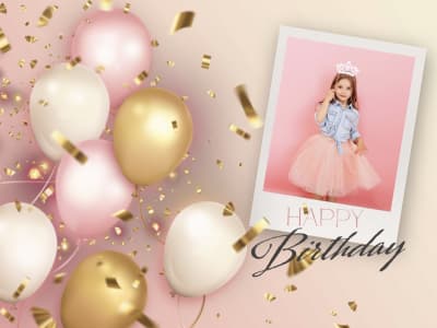 قالب Birthday Design, download and edit for free من أندلسي