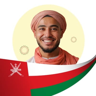 قالب Oman National Day Design, download and edit for free من أندلسي