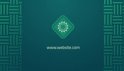 قالب تصميم بطاقة عمل أنيقة، للتحميل والتعديل مجاناً من أندلسي