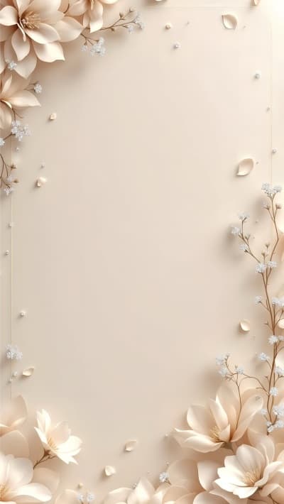 قالب Design Invitation Empty Card, download and edit for free من أندلسي