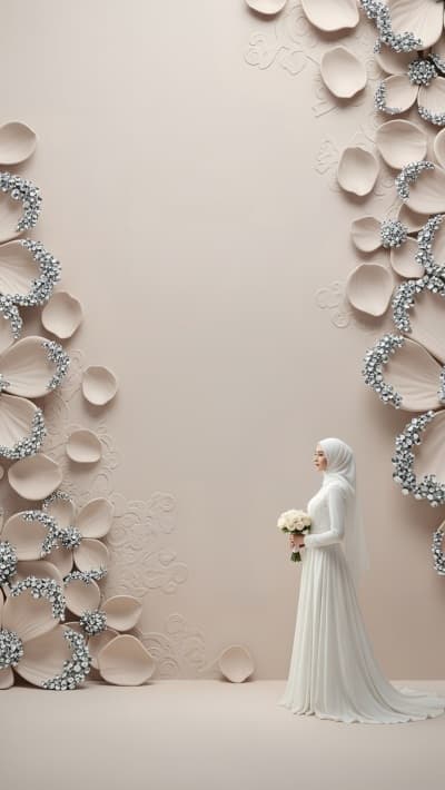 قالب Design Invitation Empty Card, download and edit for free من أندلسي