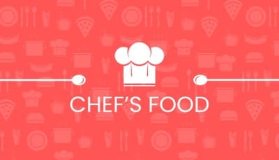 قالب Design Business Card for Chefs, download and edit for free من أندلسي