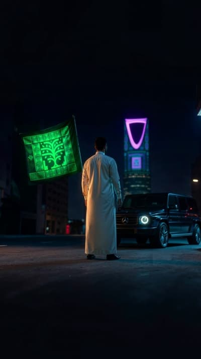قالب قصة متحركة عن مستقبل المملكة، للتحميل والتعديل مجاناً من أندلسي