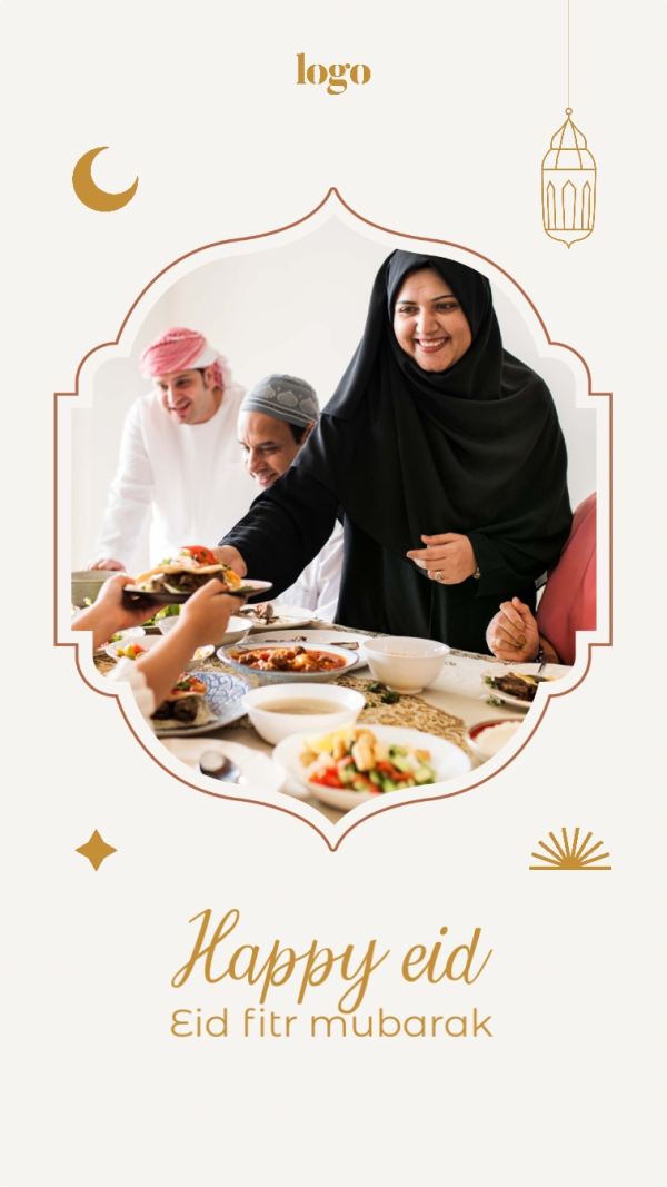 Design Eid al-Fitr, Story, download and edit for free design template - Eid al-Fitr, Story from the Andalusi design app