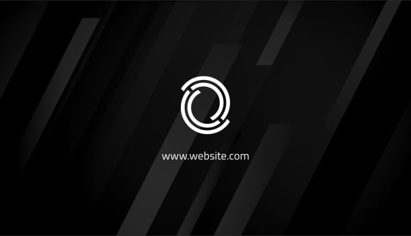 Elegant Business Card Design, download and edit for free design template - Business cards from the Andalusi design app