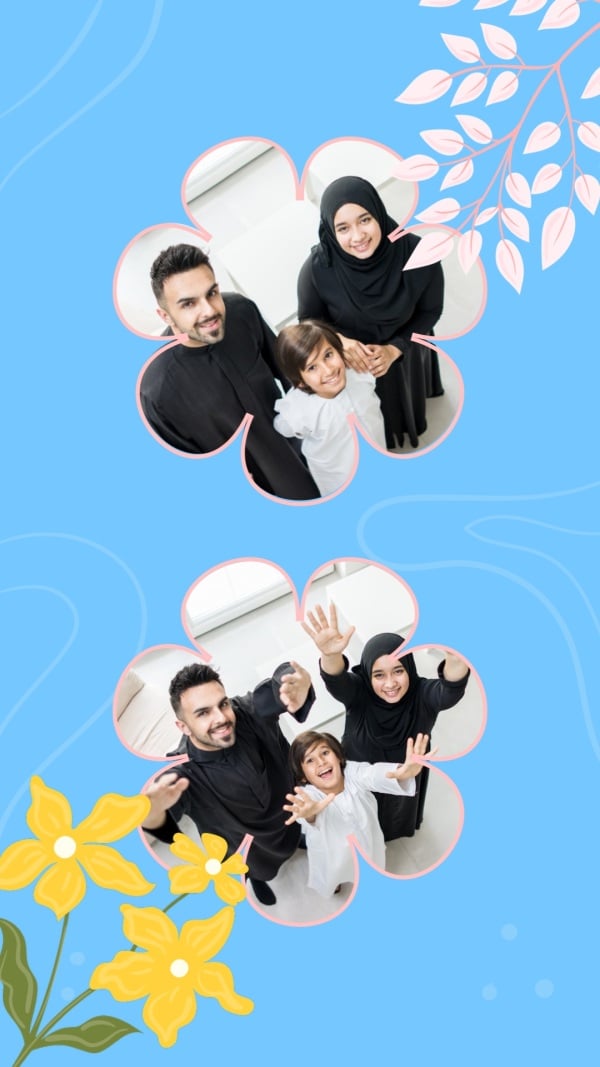 Spring Design, Photo Collage, download and edit for free design template - Spring, Photo Collage from the Andalusi design app