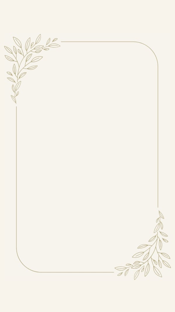 Design Empty Card with Simple Flowers, download and edit for free design template - Invitation Empty Cards, Empty Cards from the Andalusi design app