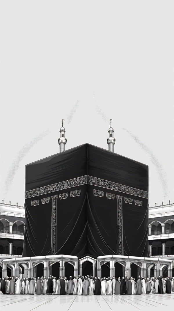 Hajj Design, download and edit for free design template - Hajj, Hajj Cards from the Andalusi design app