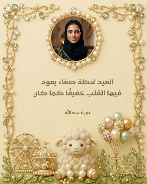 Eid al-Adha Design, Personal Quote, download and edit for free design template - Eid al-Adha, Personal Quotes from the Andalusi design app