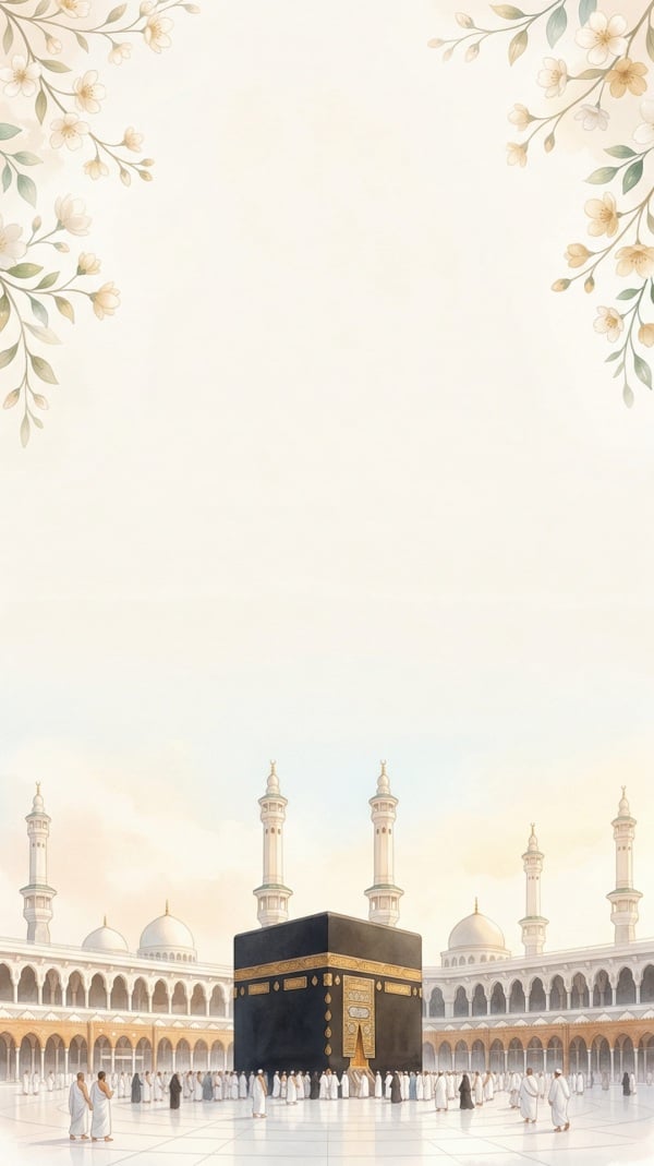Hajj Design, download and edit for free design template - Hajj, Hajj Cards from the Andalusi design app