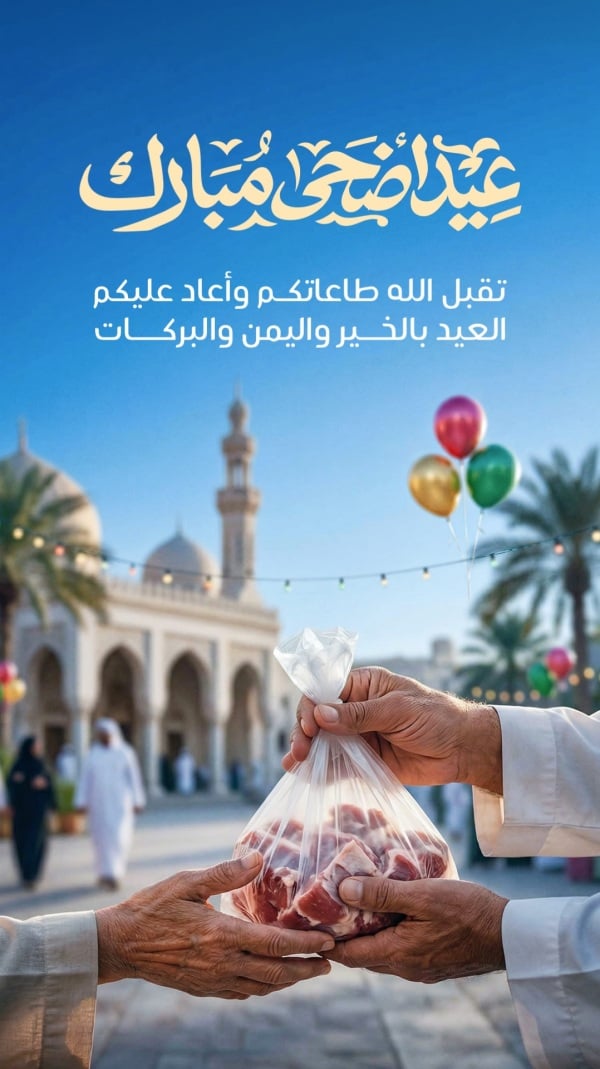 Design Eid al-Adha, Greeting, download and edit for free design template - Eid al-Adha, Greeting from the Andalusi design app