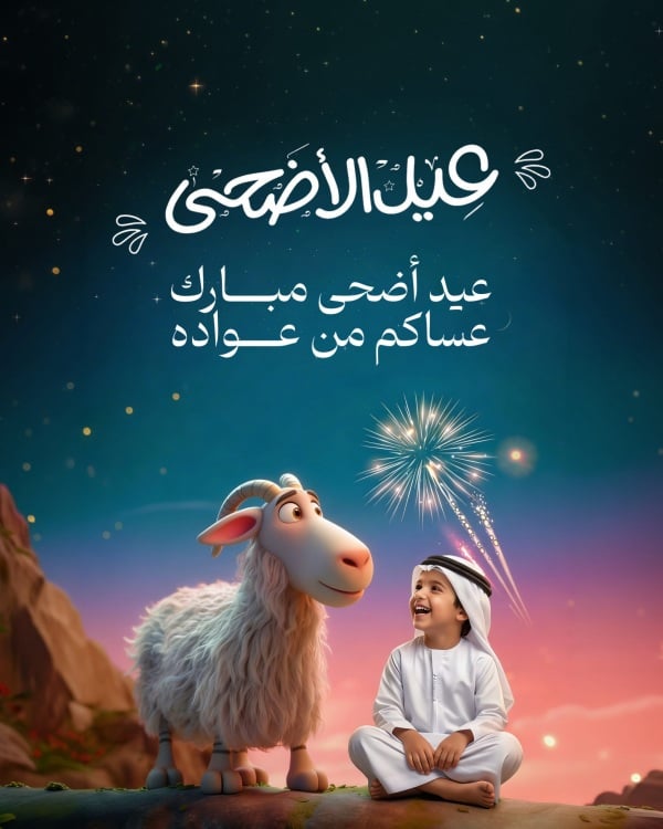 Design Eid al-Adha, Greeting, download and edit for free design template - Eid al-Adha, Greeting from the Andalusi design app