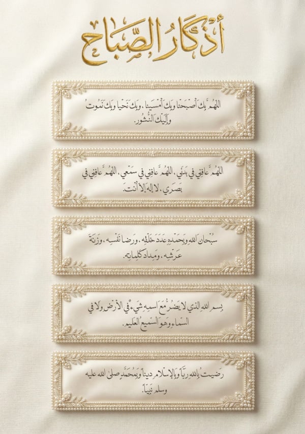 Design Morning Azkar, download and edit for free design template - Morning Azkar, Azkar from the Andalusi design app