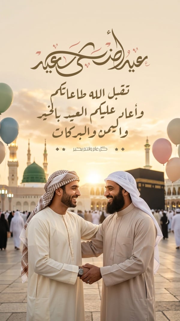 Design Eid al-Adha, Greeting, download and edit for free design template - Eid al-Adha, Greeting from the Andalusi design app