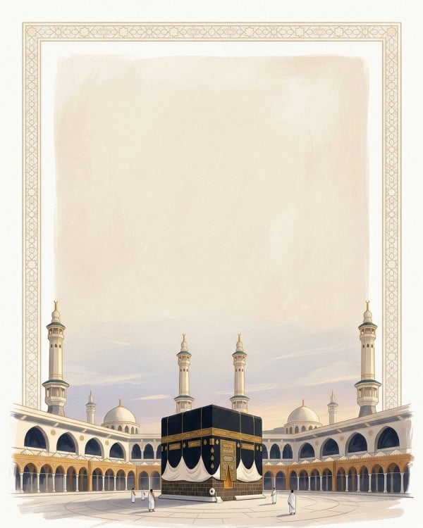 Hajj Design, download and edit for free design template - Hajj, Hajj Cards from the Andalusi design app