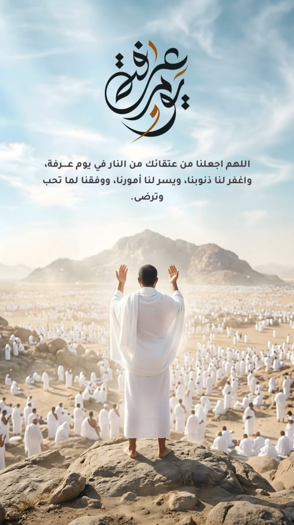 Design Day of Arafah, download and edit for free design template - Day of Arafah, Duaa from the Andalusi design app