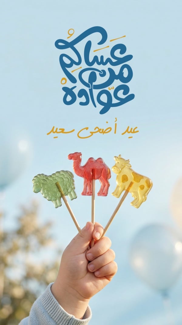 Design Eid al-Adha, Greeting, download and edit for free design template - Eid al-Adha, Greeting from the Andalusi design app