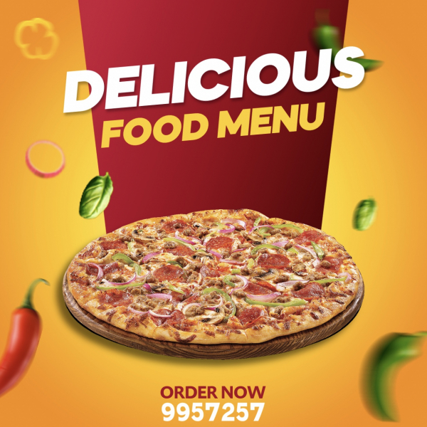 Food Menu Design, download and edit for free design template - Post, Marketing from the Andalusi design app
