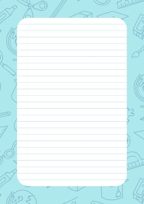 Design Empty Paper for Back To School, download and edit for free design template - Papers from the Andalusi design app