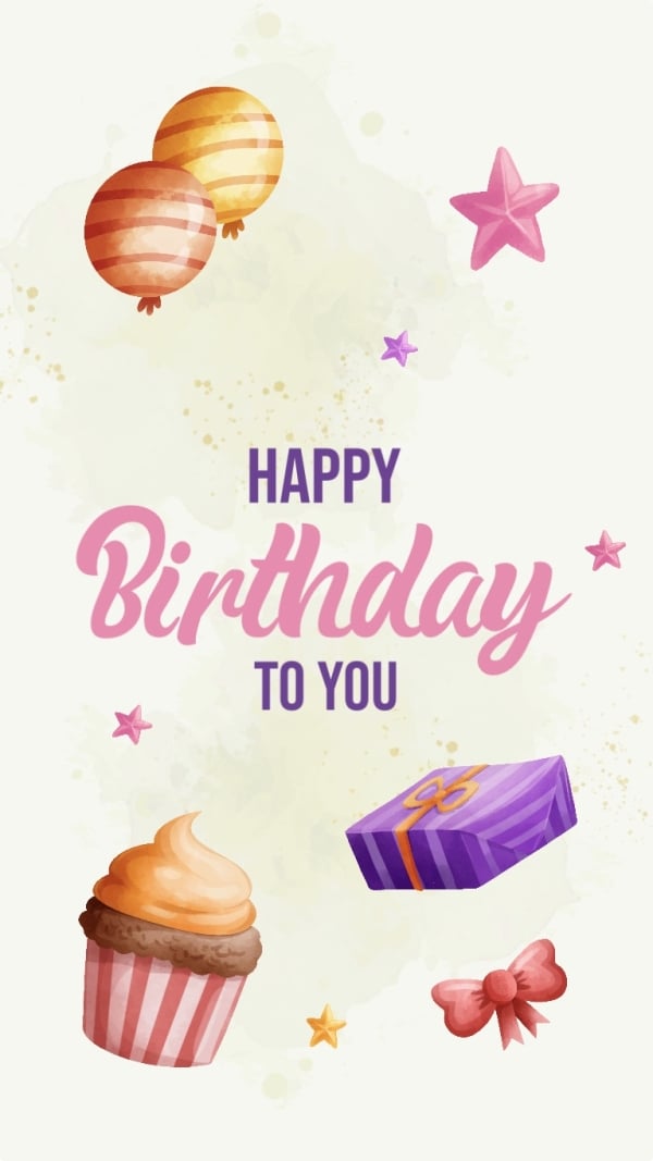 Birthday Design, download and edit for free design template - Birthday from the Andalusi design app