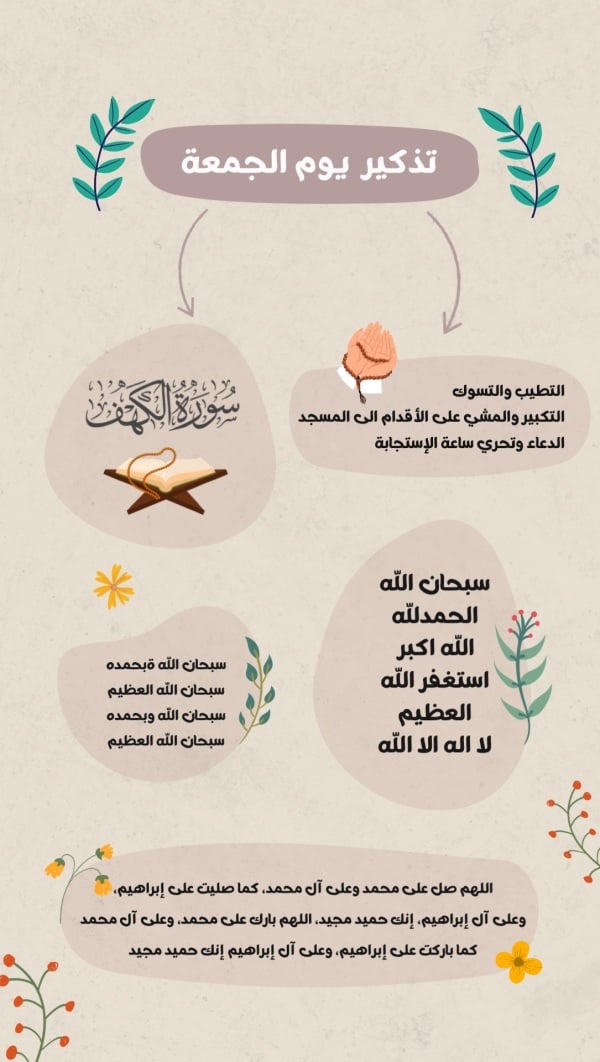 Design Friday Reminder, download and edit for free design template - Friday from the Andalusi design app