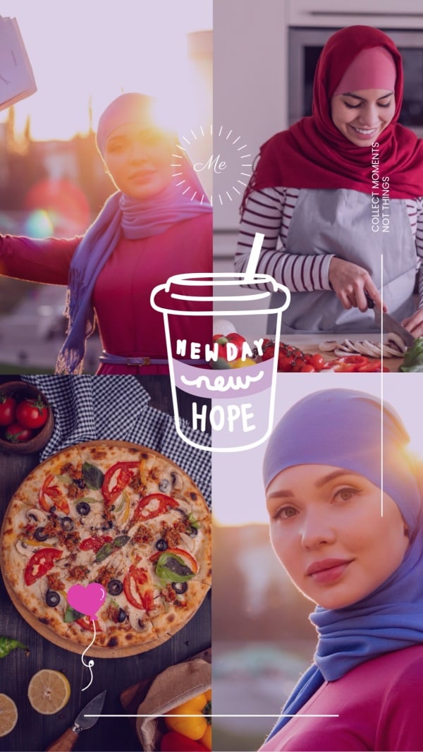 Food Snapshot Design, download and edit for free design template - Snapshots from the Andalusi design app