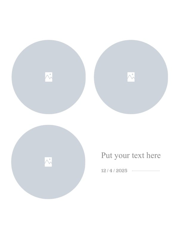 Circular Design Layout, download and edit for free design template - Layouts from the Andalusi design app