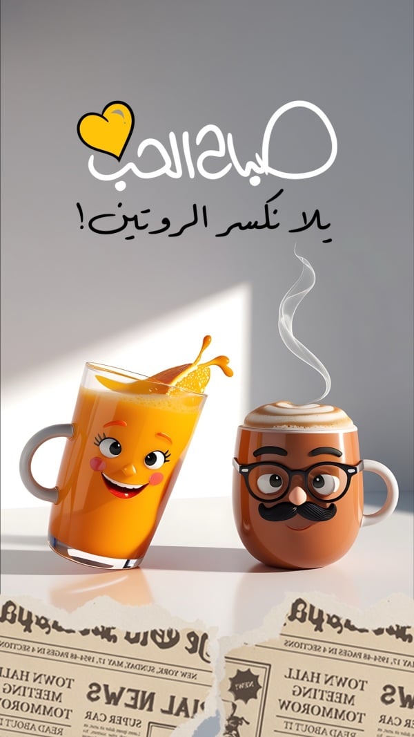Design Good Morning Love, download and edit for free design template - Greeting, Good Morning from the Andalusi design app