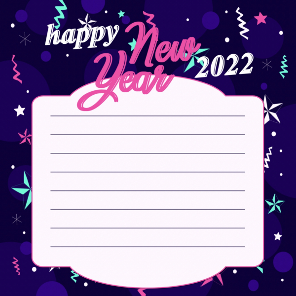New Year Design, download and edit for free design template - New Year from the Andalusi design app