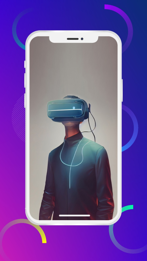 Virtual Reality Mockup Design, download and edit for free design template - Mockups from the Andalusi design app